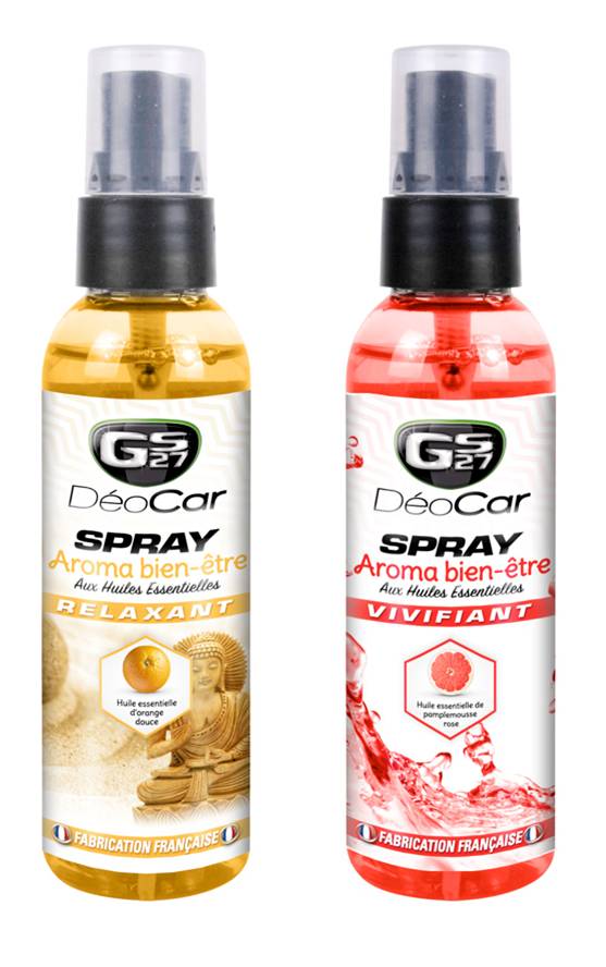 désodorisant voiture spray