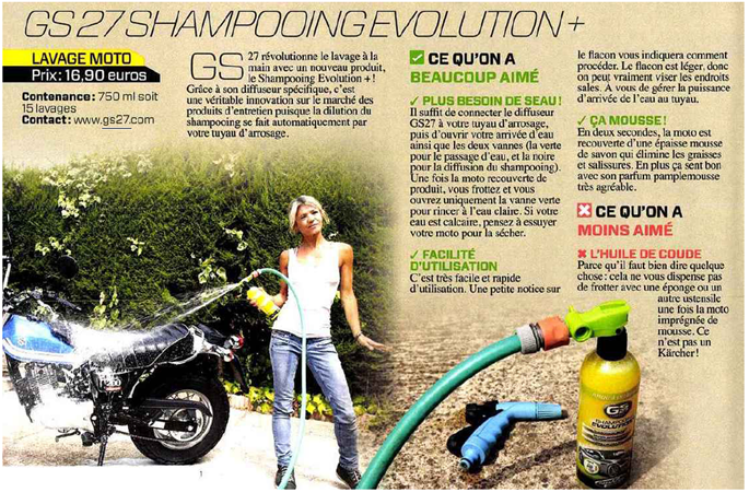 Shampooing evolution GS27