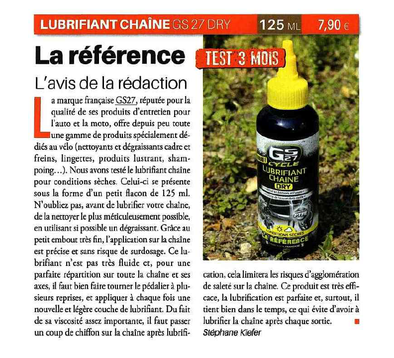 lubrifiant chaine